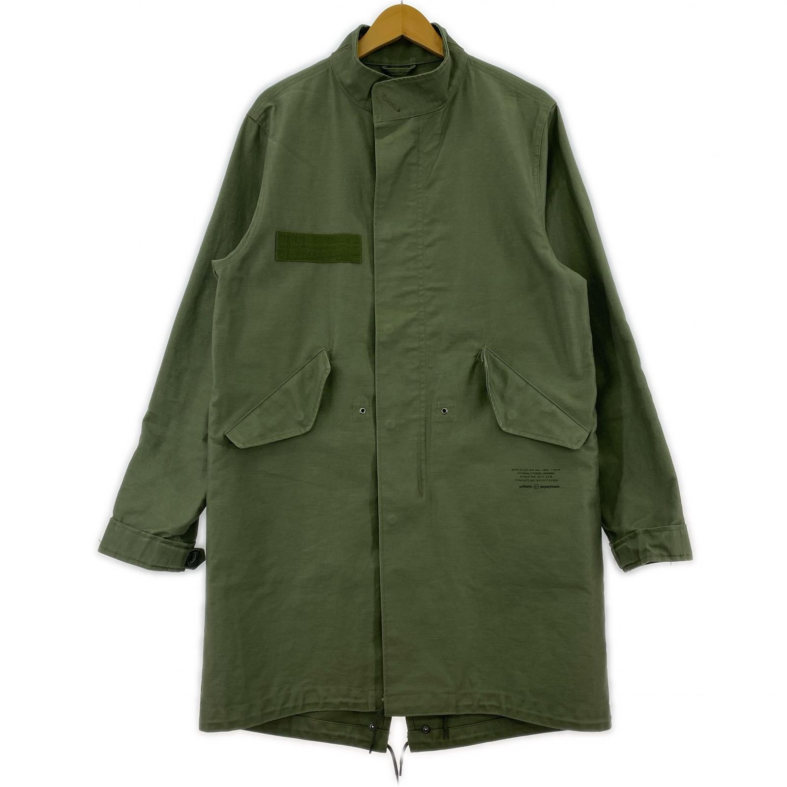 ミリタリージャケット UEN MILITARY STAND COLLAR COAT(2)KHK