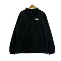 ジャケット 裏ボア コーチジャケット 黒 (M) M ブラック