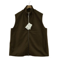 ブルゾン JIL SANDER ウールメルトン パデット ジップベスト 46 J22FB0137 J22FB0137 カーキ