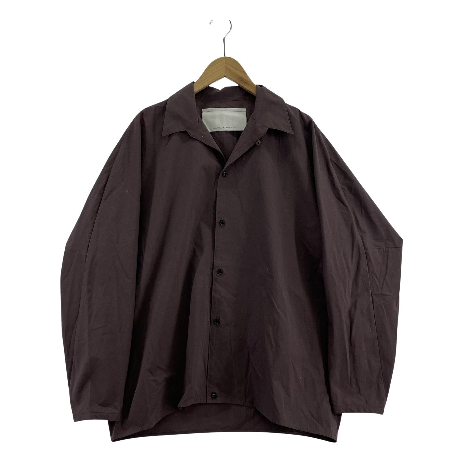 長袖シャツ nonnotte Draping Seamless CollarShirts 5 N-24A-006 5