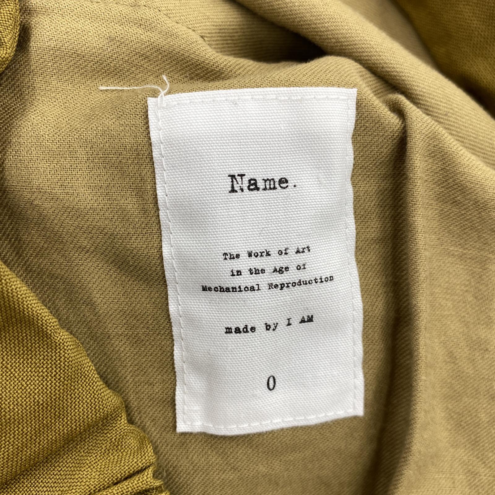 パンツ 18SS WOOL MOHAIR EASY PANT (0) 0 イエロー