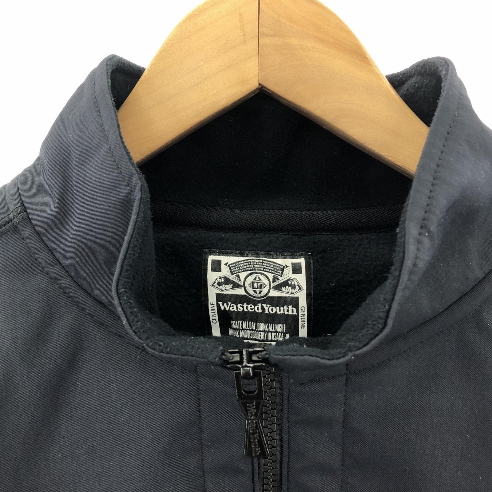 ブルゾン Wasted Youth FLEECE P/O JACKET M 黒 M ブラック