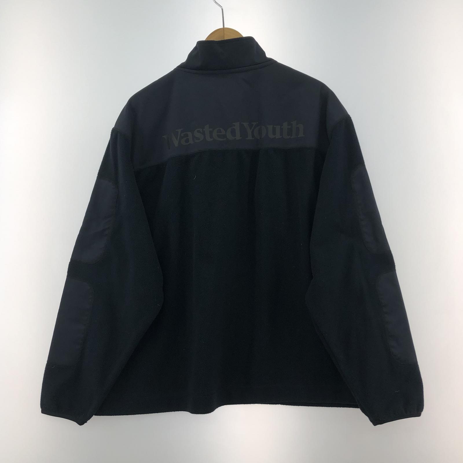 ブルゾン Wasted Youth FLEECE P/O JACKET M 黒 M ブラック