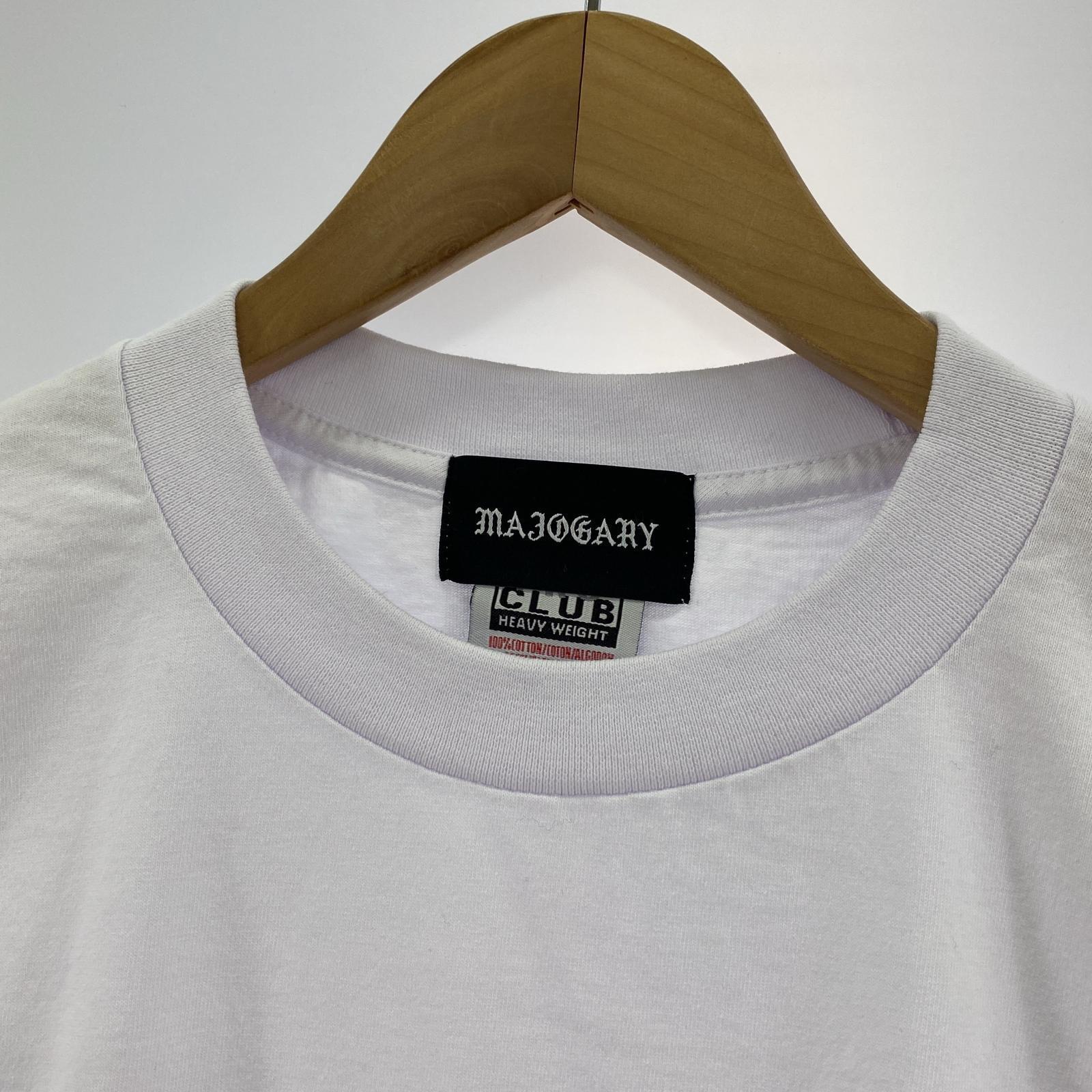 半袖Tシャツ MAJOGARY FUCK YOU & CO プリントTee M ホワイト ホワイト