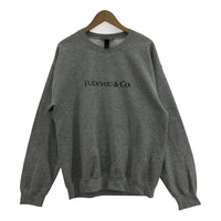 スウェット MAJOGARY クルーネックスウェット M グレー