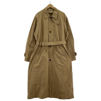 ジャケット AURALEE 22AW FINX HARD TWIST GABARDINE ステンカラーコート 4 ベージュ A22AC01FB 4 ベージュ