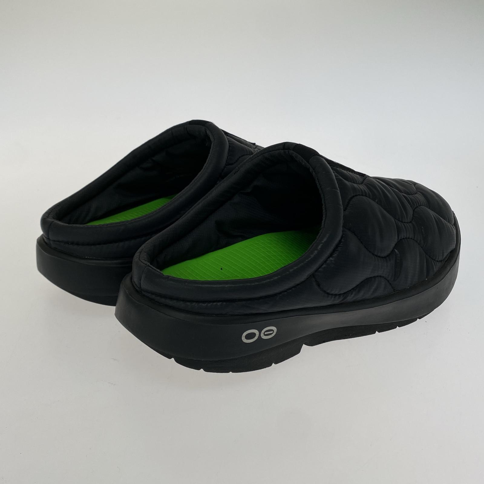 サンダル OOFOS WMNS OOCOOZIE THERMO 26cm (US8 UK7 1/2 EU42) ブラック