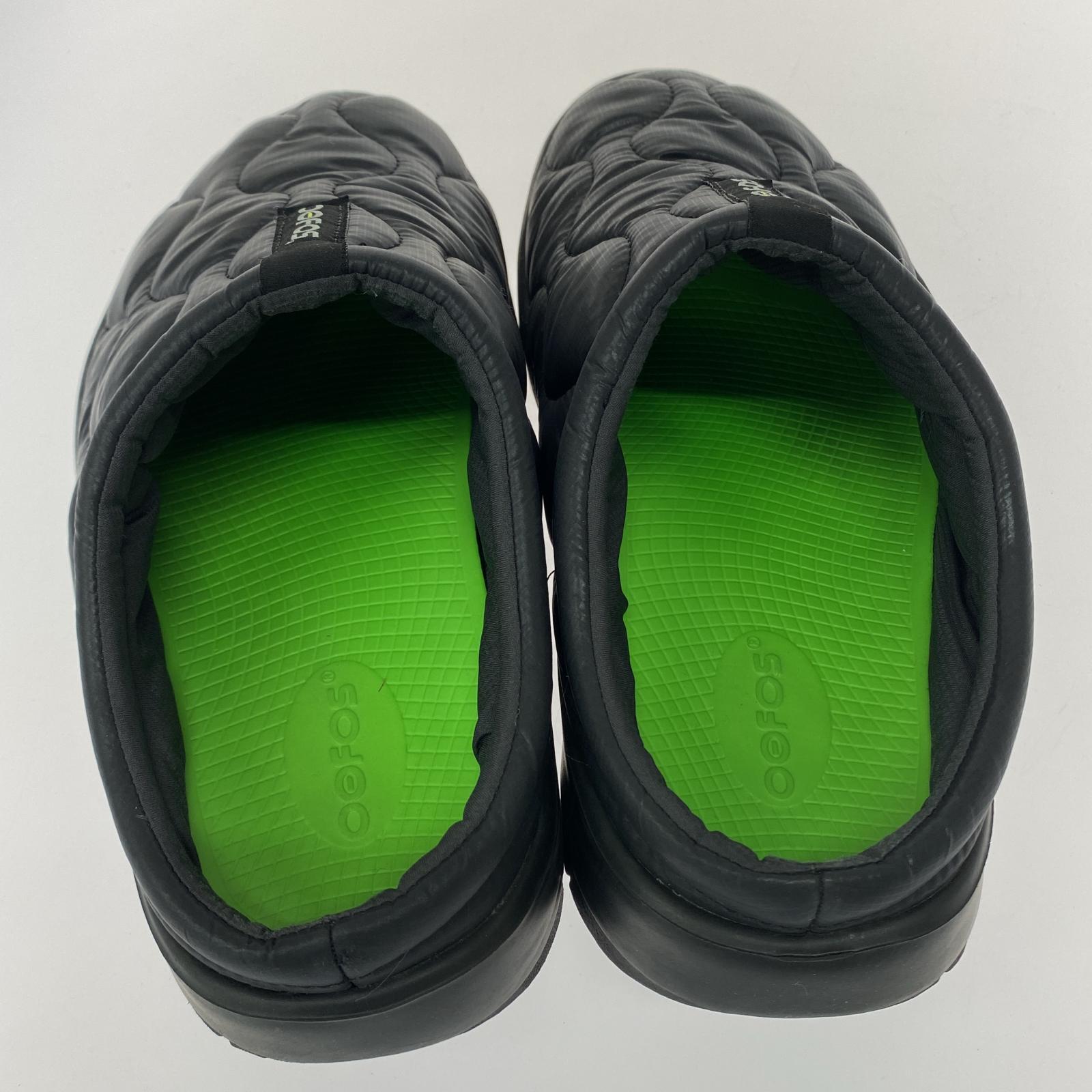 サンダル OOFOS WMNS OOCOOZIE THERMO 26cm (US8 UK7 1/2 EU42) ブラック