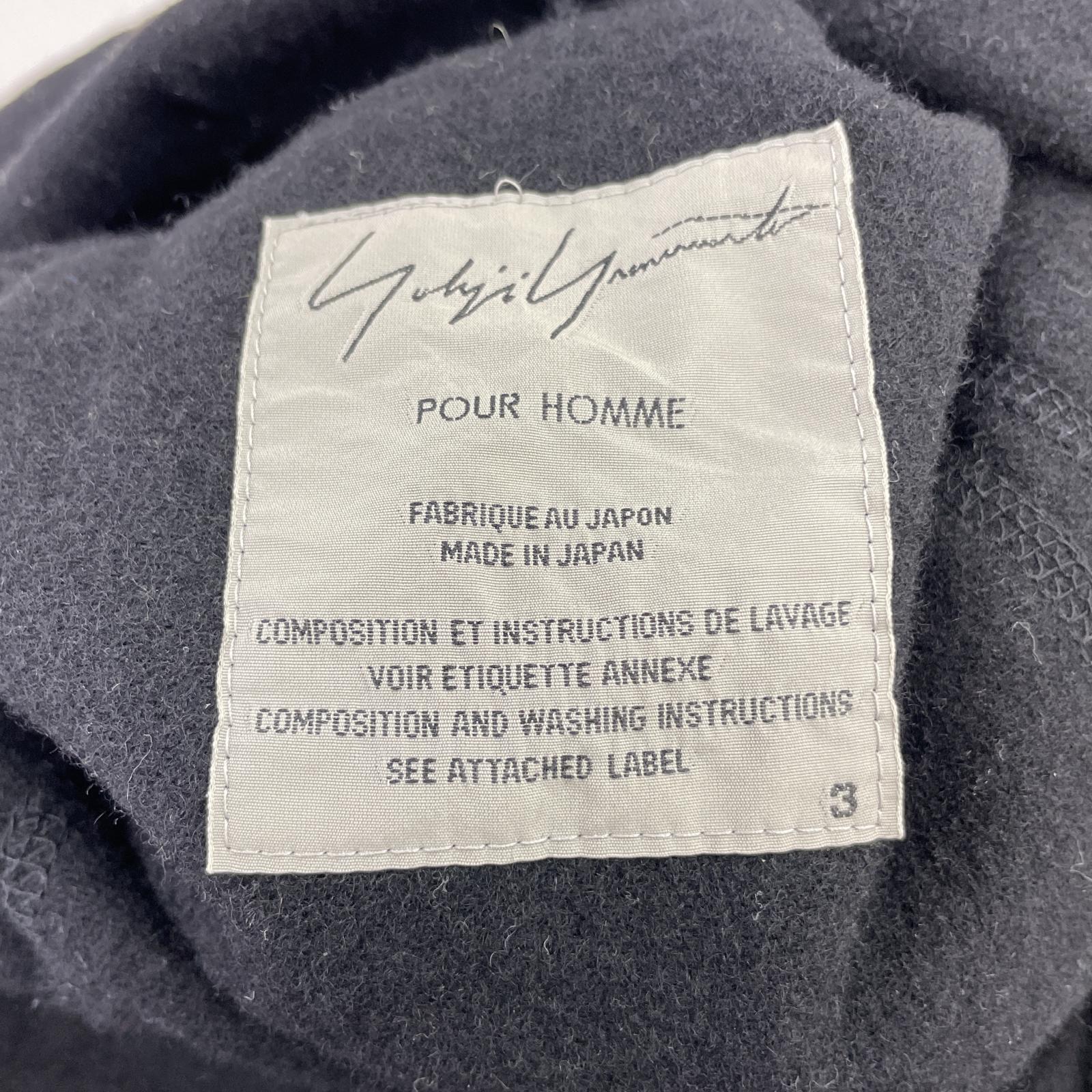ジャケット Pour Homme 16AW ウールジャケット 3 HR-J38-135 ブラック