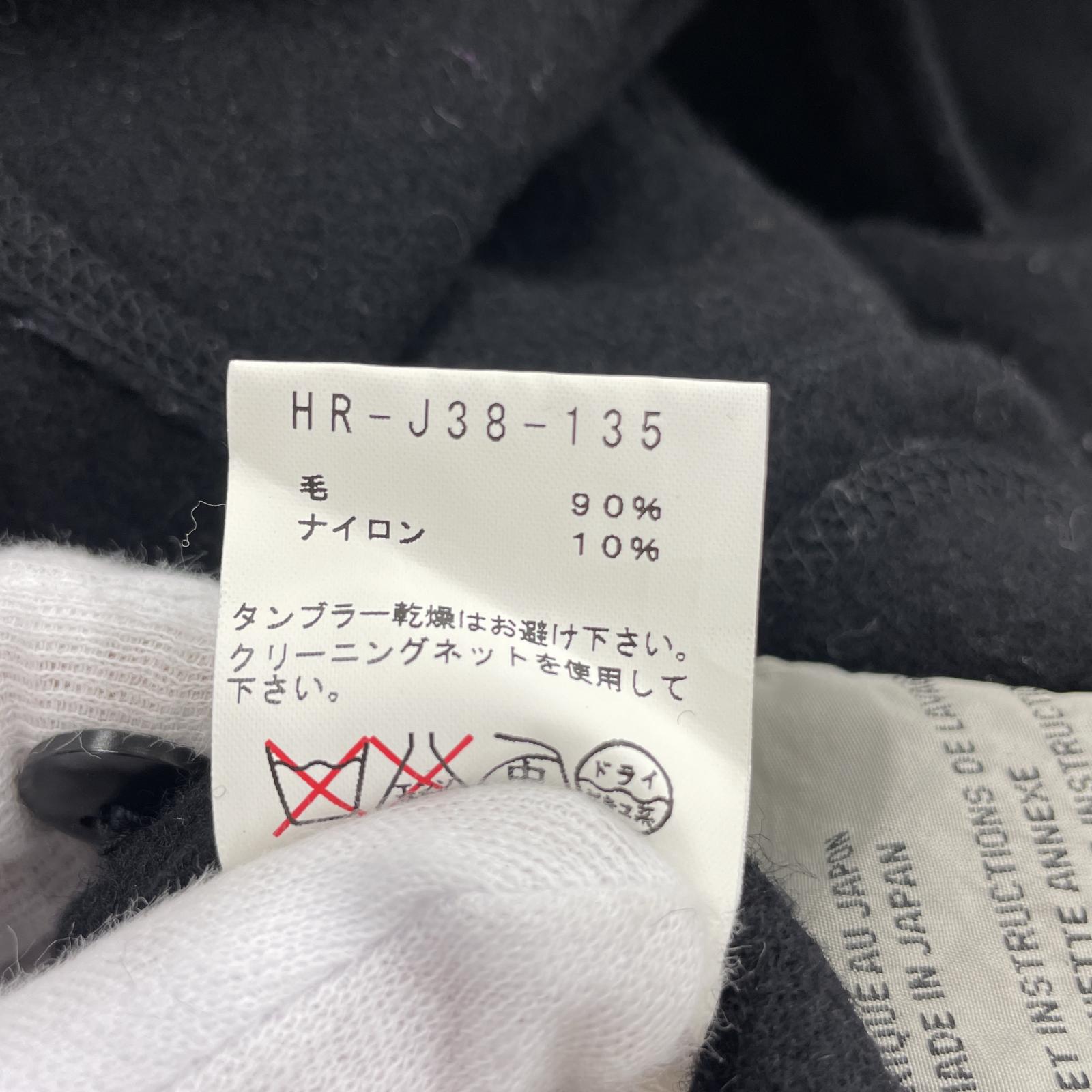 ジャケット Pour Homme 16AW ウールジャケット 3 HR-J38-135 ブラック
