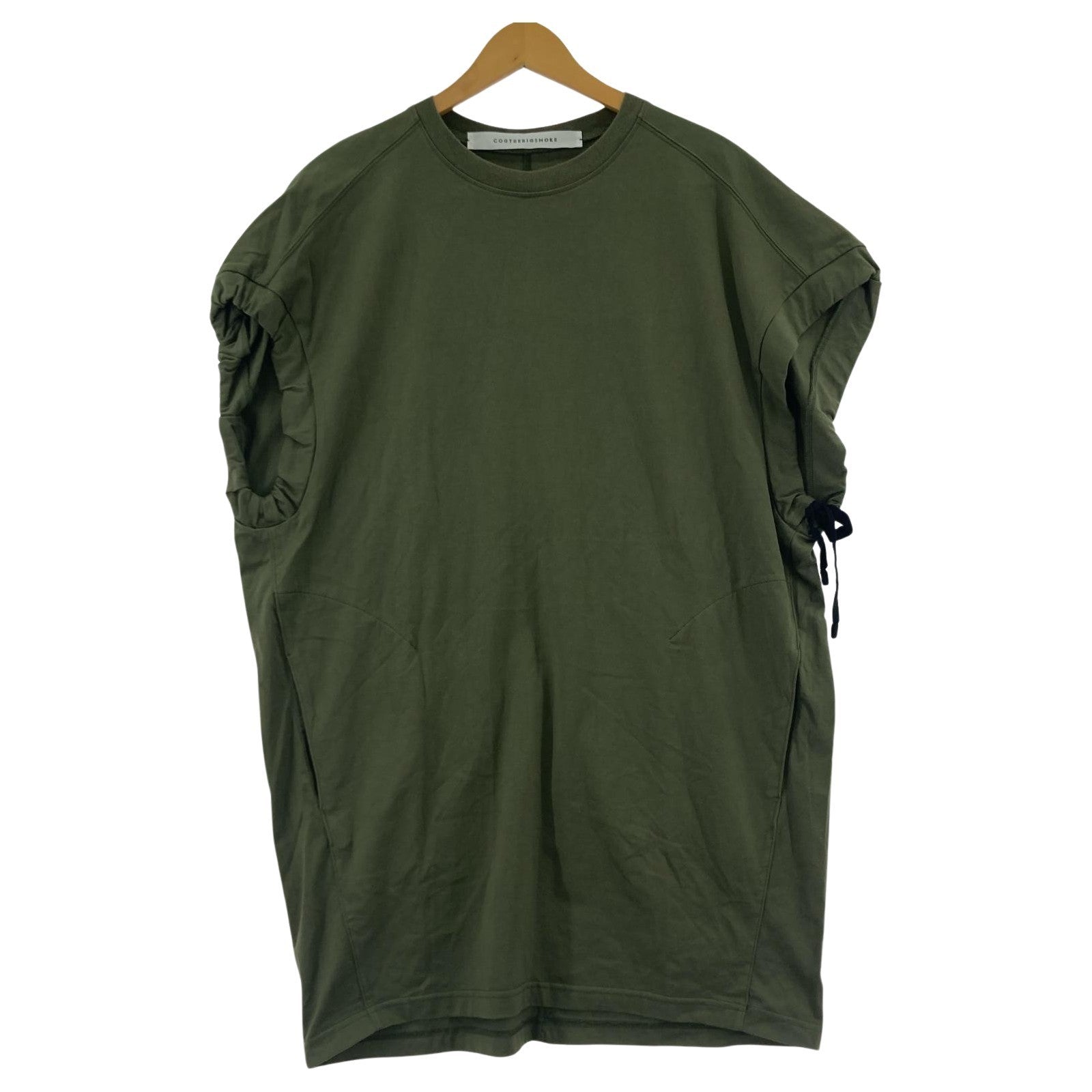 ワンピース COGTHEBIGSMOKE KATE DRESS グリーン