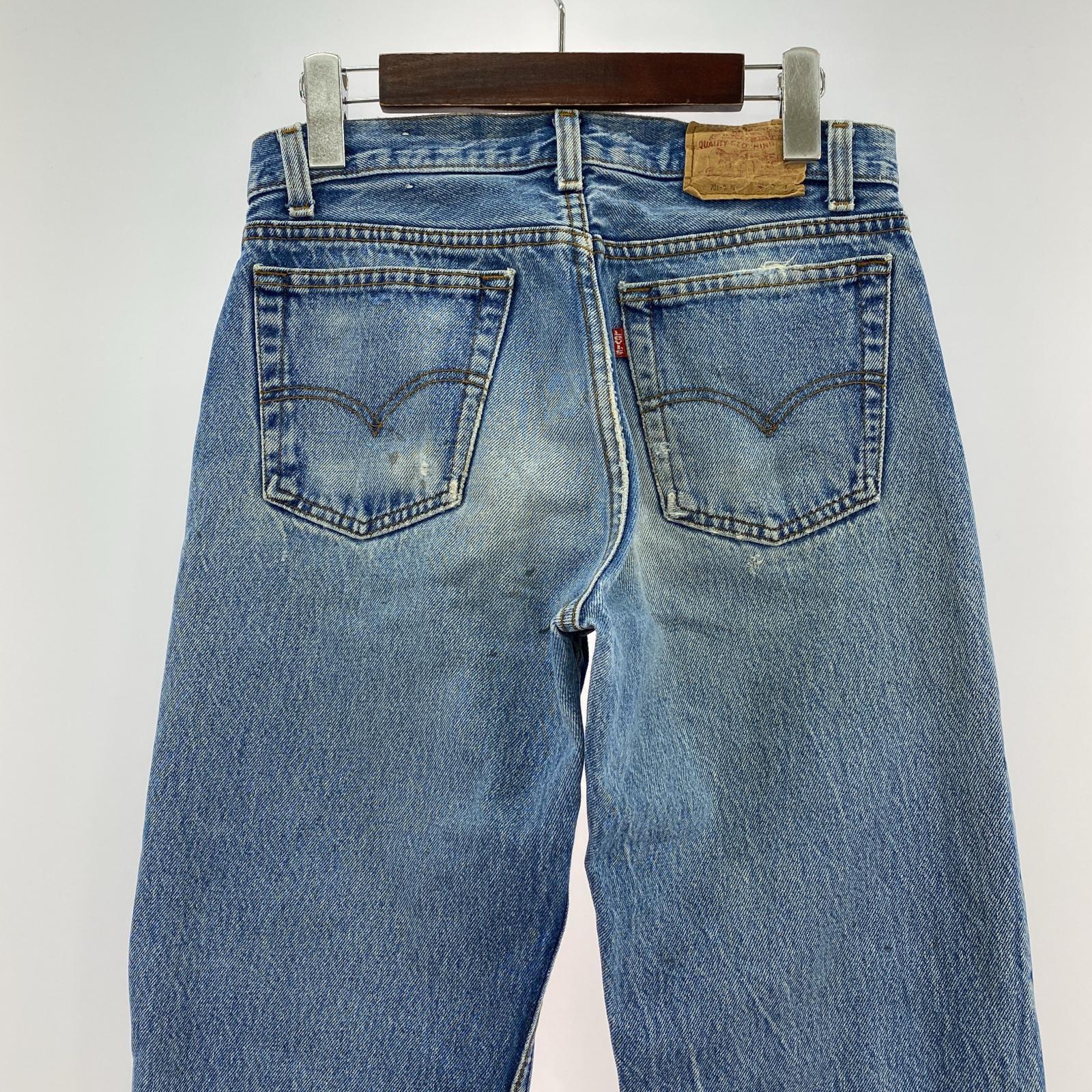 デニムパンツ 90s 701 デニムパンツ ネイビー
