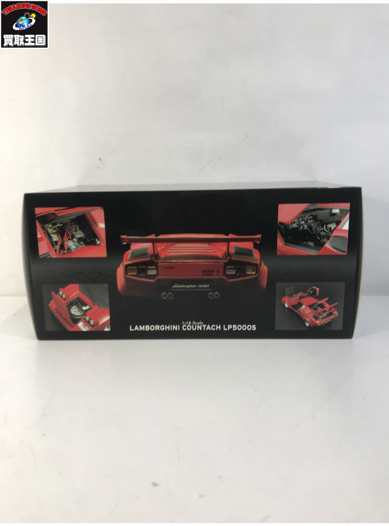1/18 ランボルギーニ カウンタック LP500S レッド スケールカー