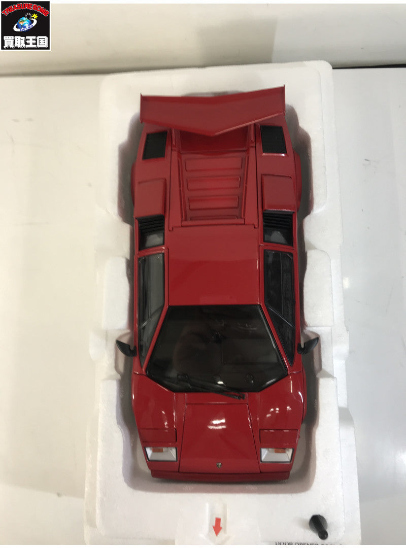 1/18 ランボルギーニ カウンタック LP500S レッド スケールカー