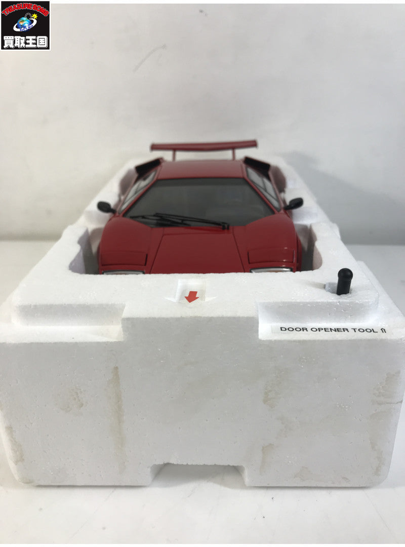 1/18 ランボルギーニ カウンタック LP500S レッド スケールカー