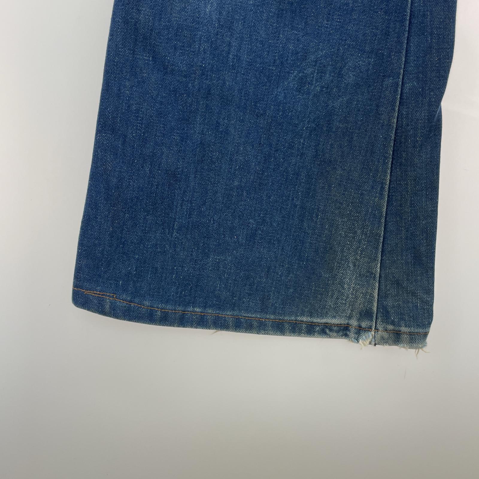 デニムパンツ 70-80s lot406 ブルー