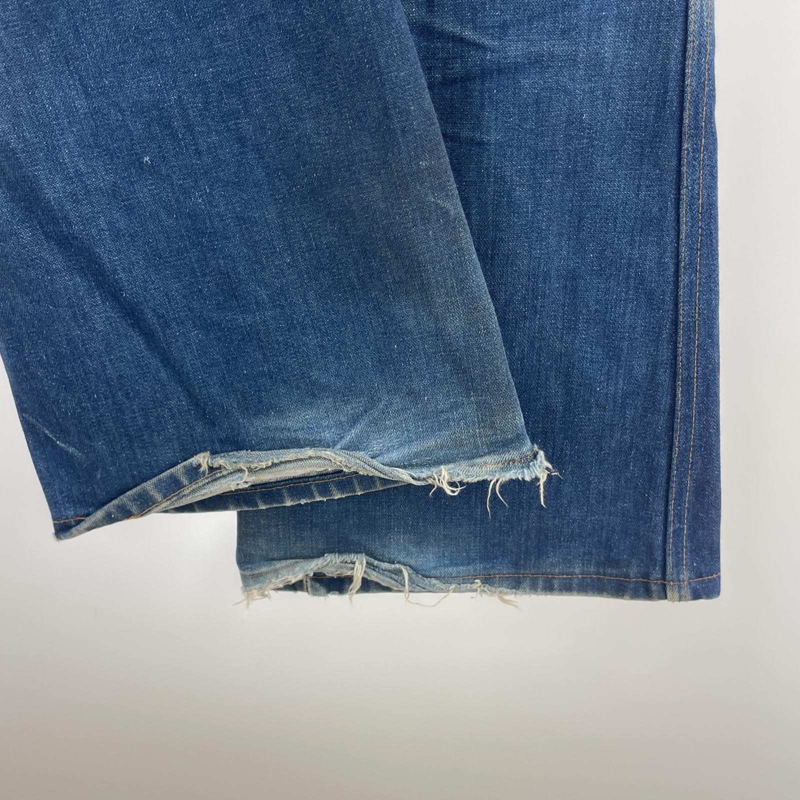 デニムパンツ 70-80s lot406 ブルー