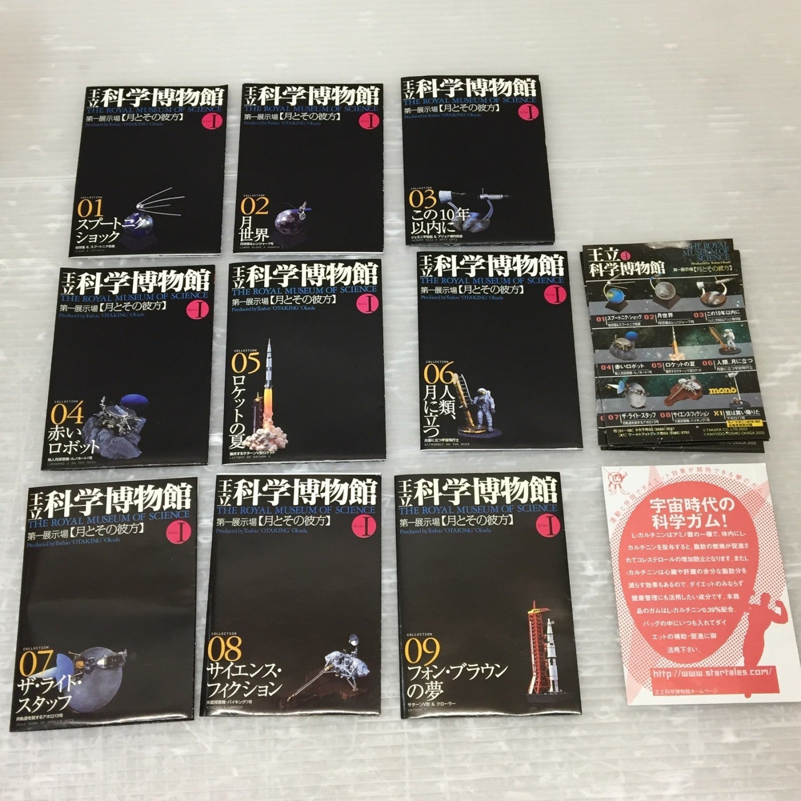 王立科学博物館 第1展示場 月とその彼方 その他小物