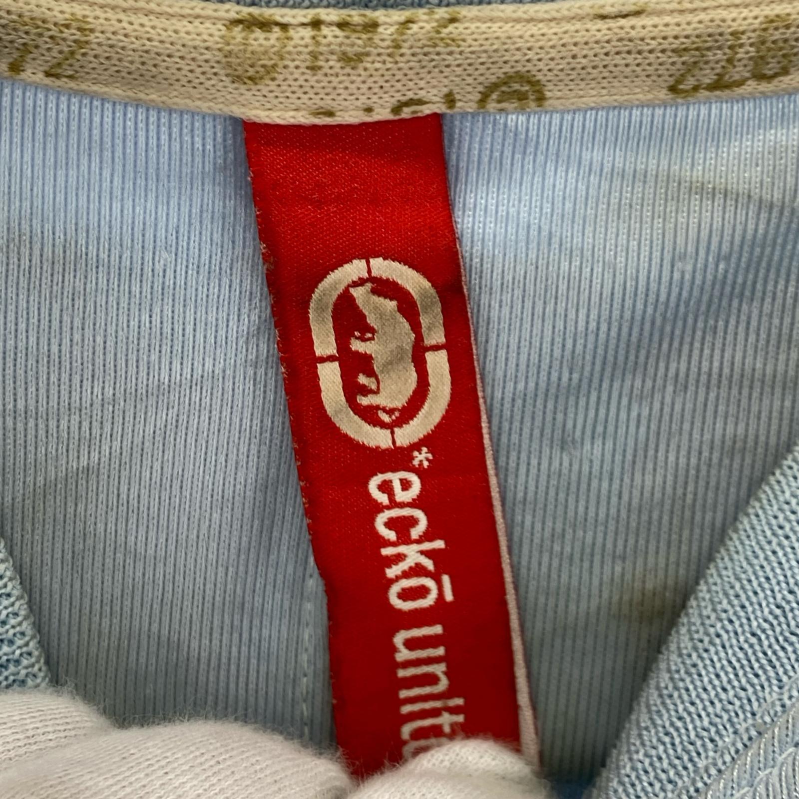 半袖Tシャツ ECKO UNLTD ゲームシャツ 水色