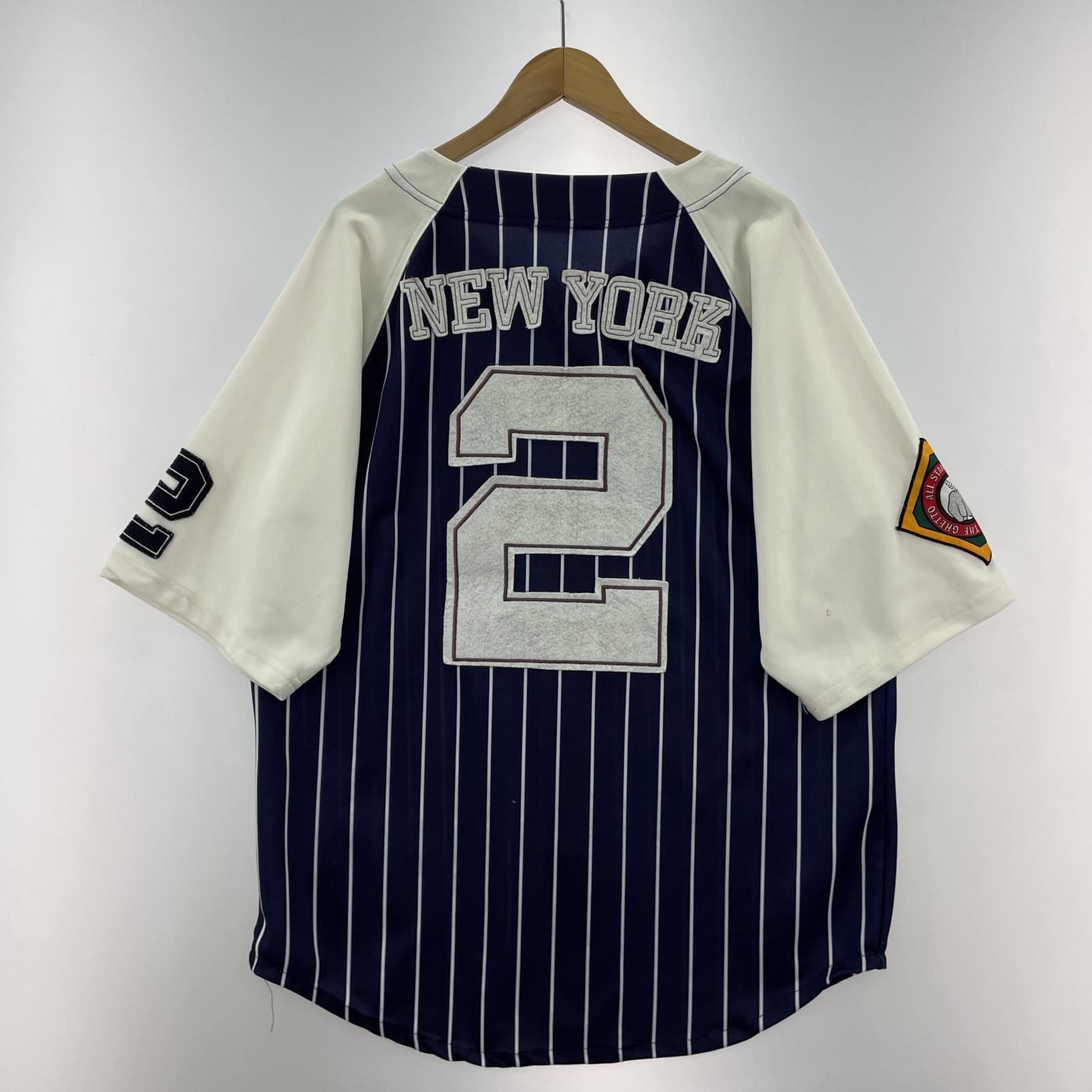 半袖シャツ sean john ストライプ ゲームシャツ L