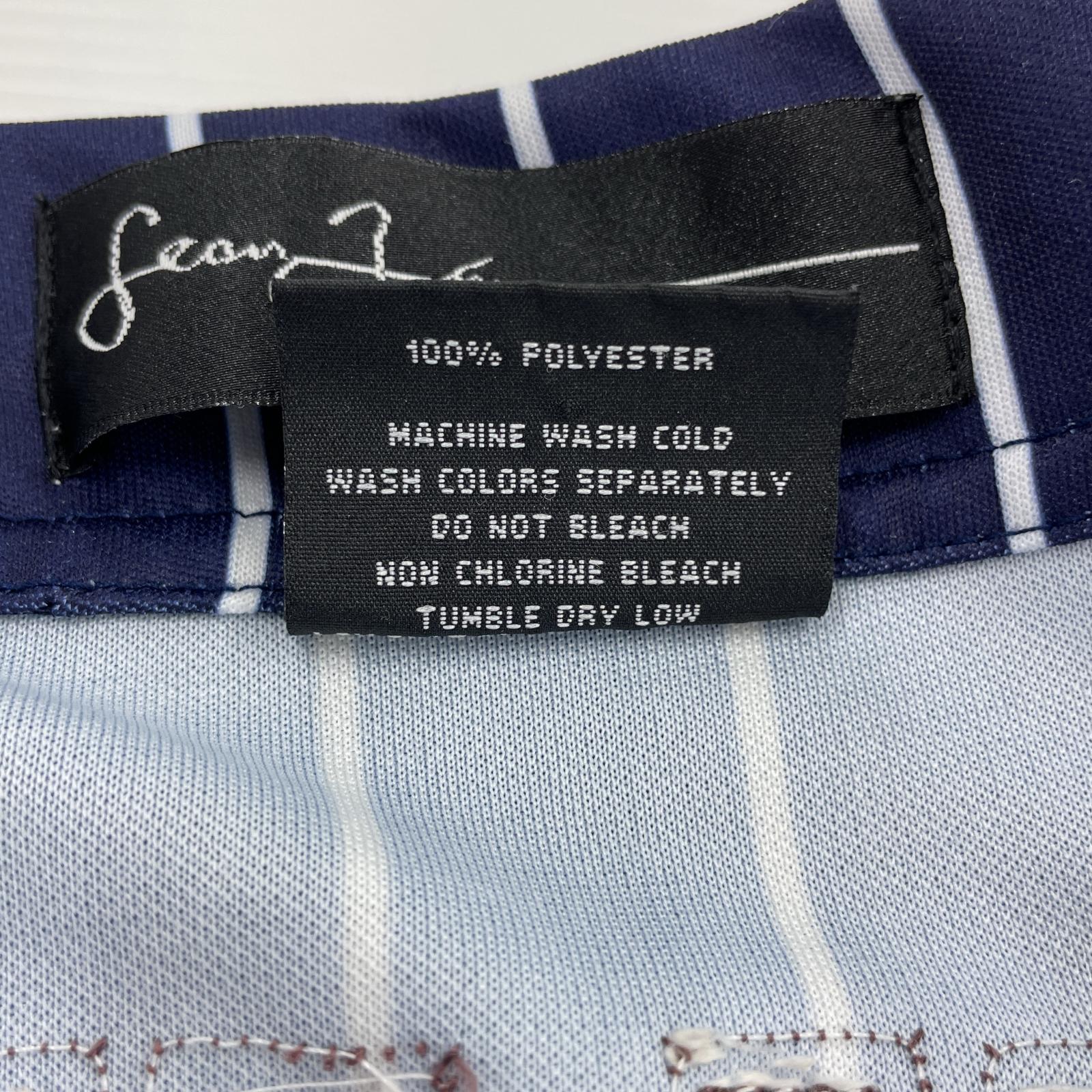 半袖シャツ sean john ストライプ ゲームシャツ L