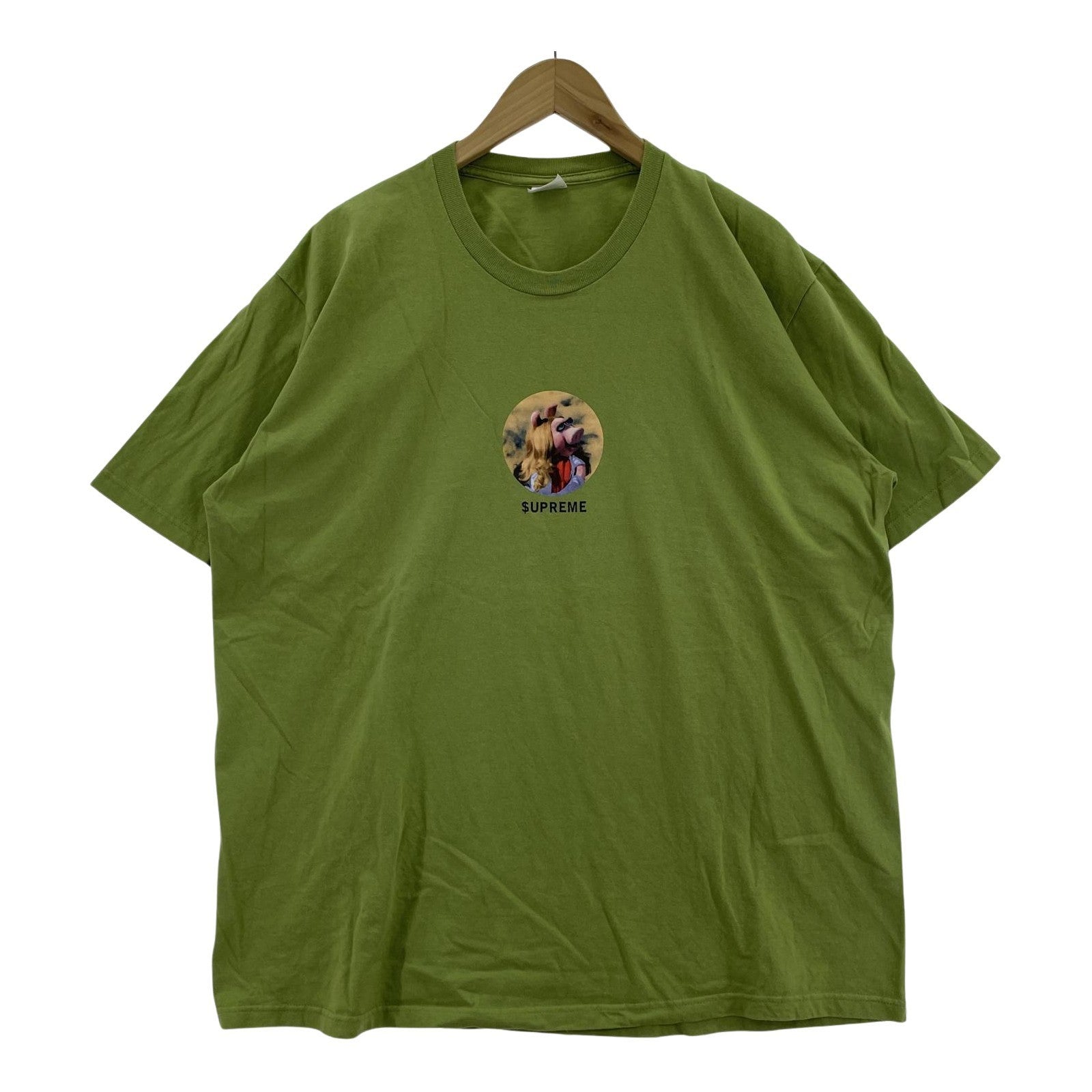 半袖Tシャツ Supreme×THE MUPPETS 24SS Miss Piggy Tee Moss XL オリーブ グリーン