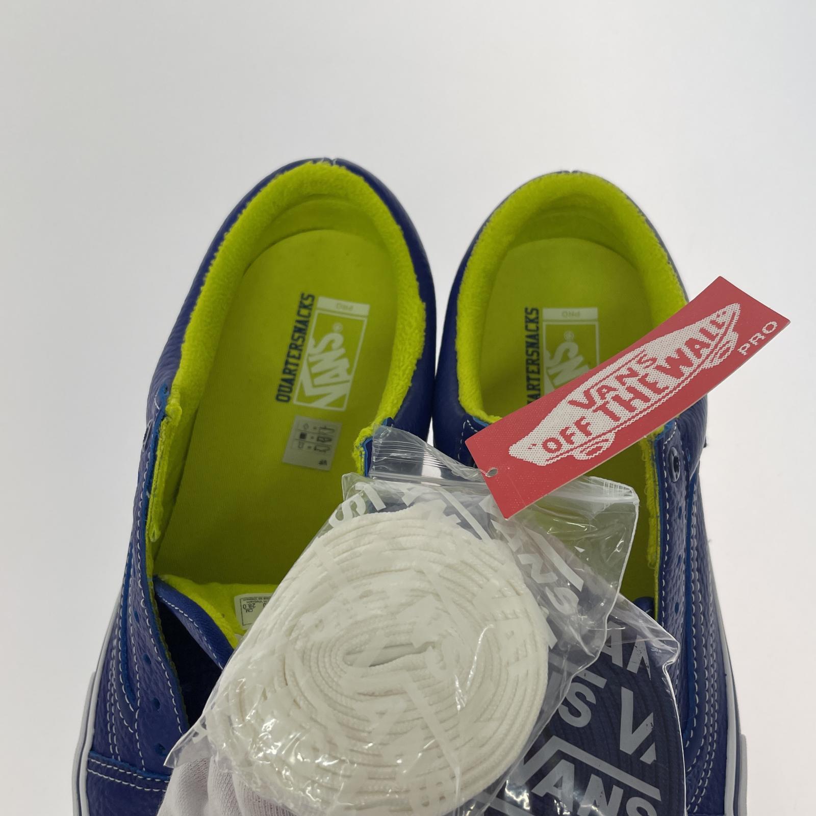 スニーカー QUARTERSNACKS OLD SKOOL 28cm (US10 UK9 1/2 EU46) ブルー