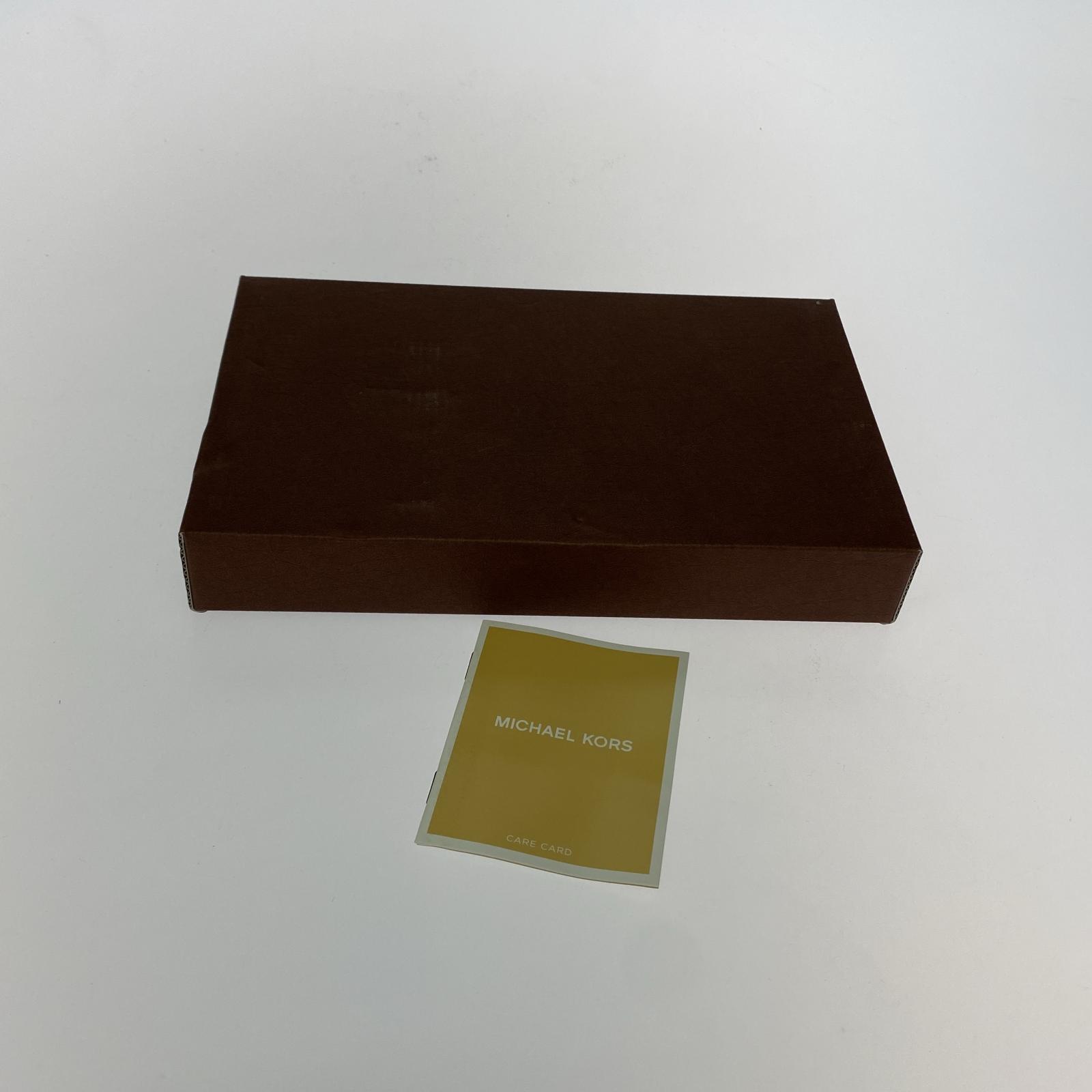 長財布 MKロゴフラップ長財布 ブラック ブラック