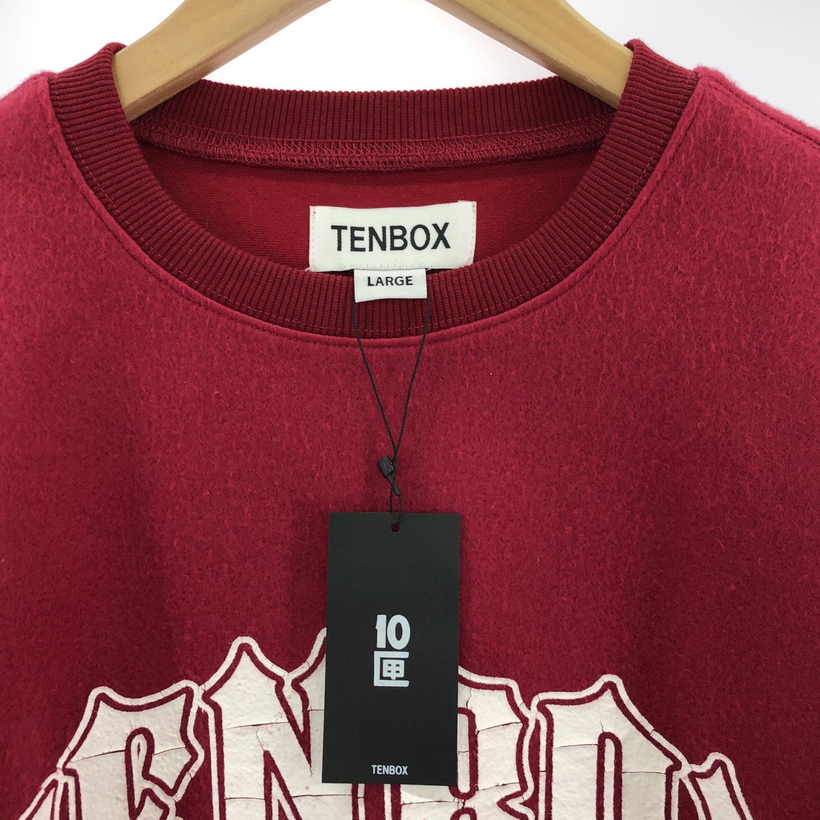スウェット 10匣 24AW Reversible Sweat L TBX-010SW-24 L レッド