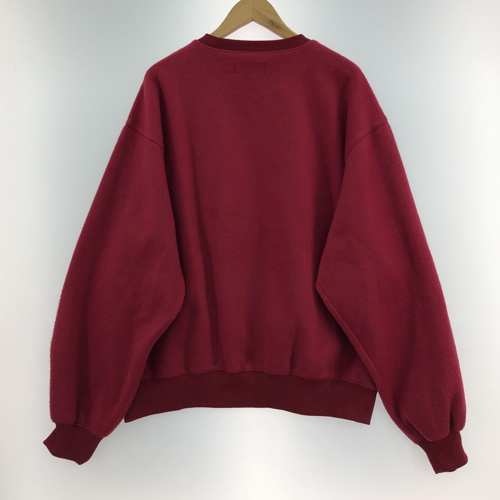 スウェット 10匣 24AW Reversible Sweat L TBX-010SW-24 L レッド