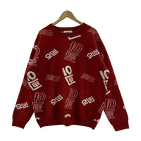 ニット 10匣 OG Logo Jaguard Sweater TBX-012SE-24 L レッド