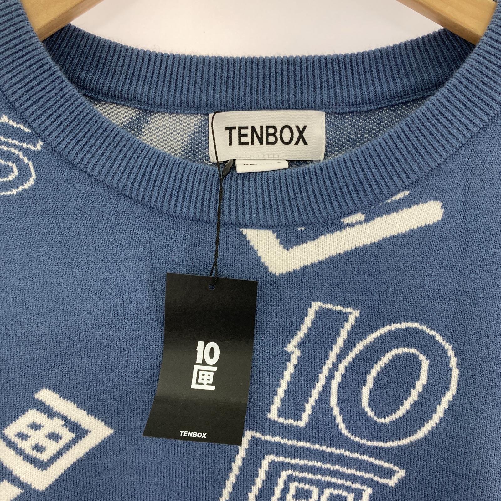 ニット 10匣 OG Logo Jaguard Sweater TBX-012SE-24 ネイビー