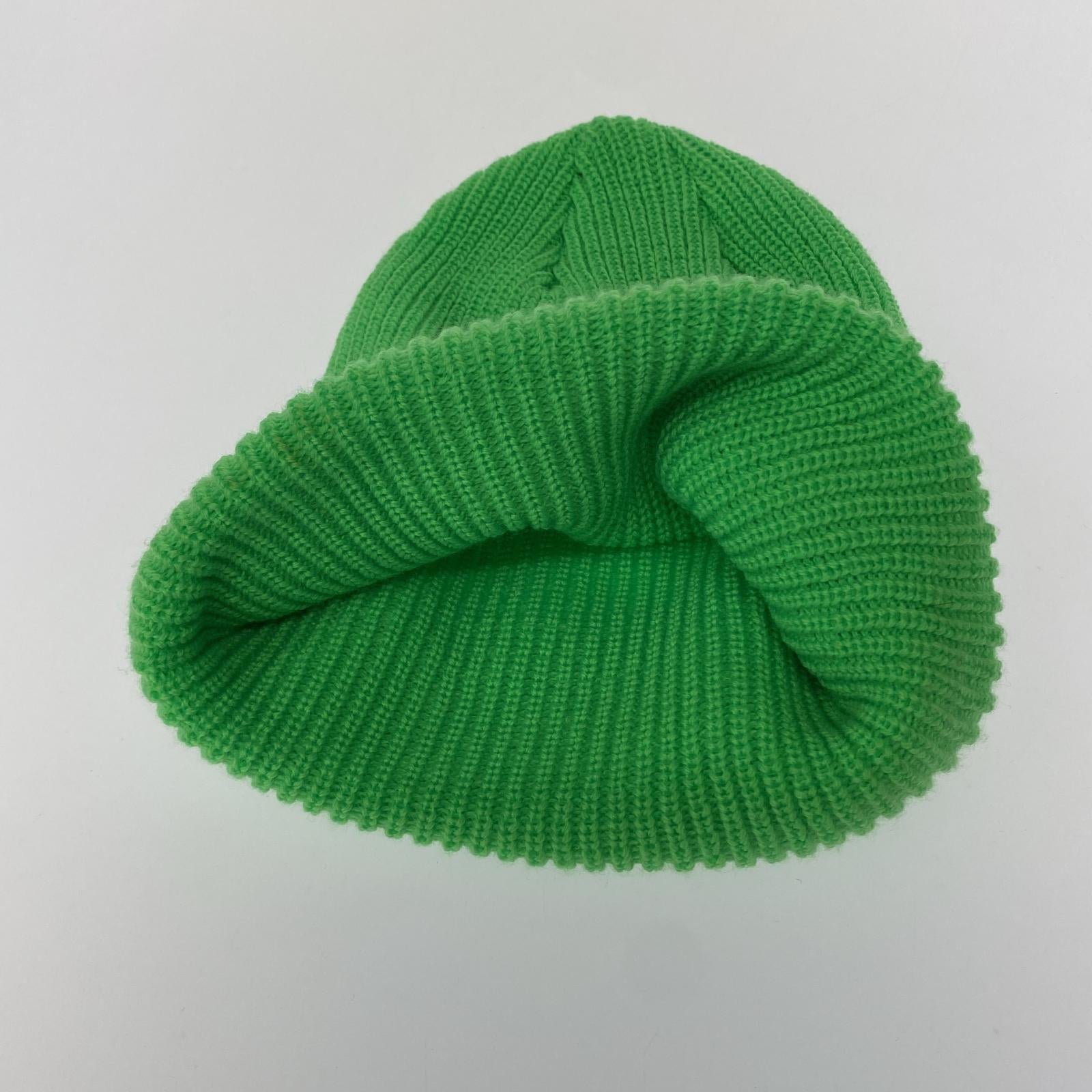 ニットキャップ Loose Gauge Beanie GREEN グリーン
