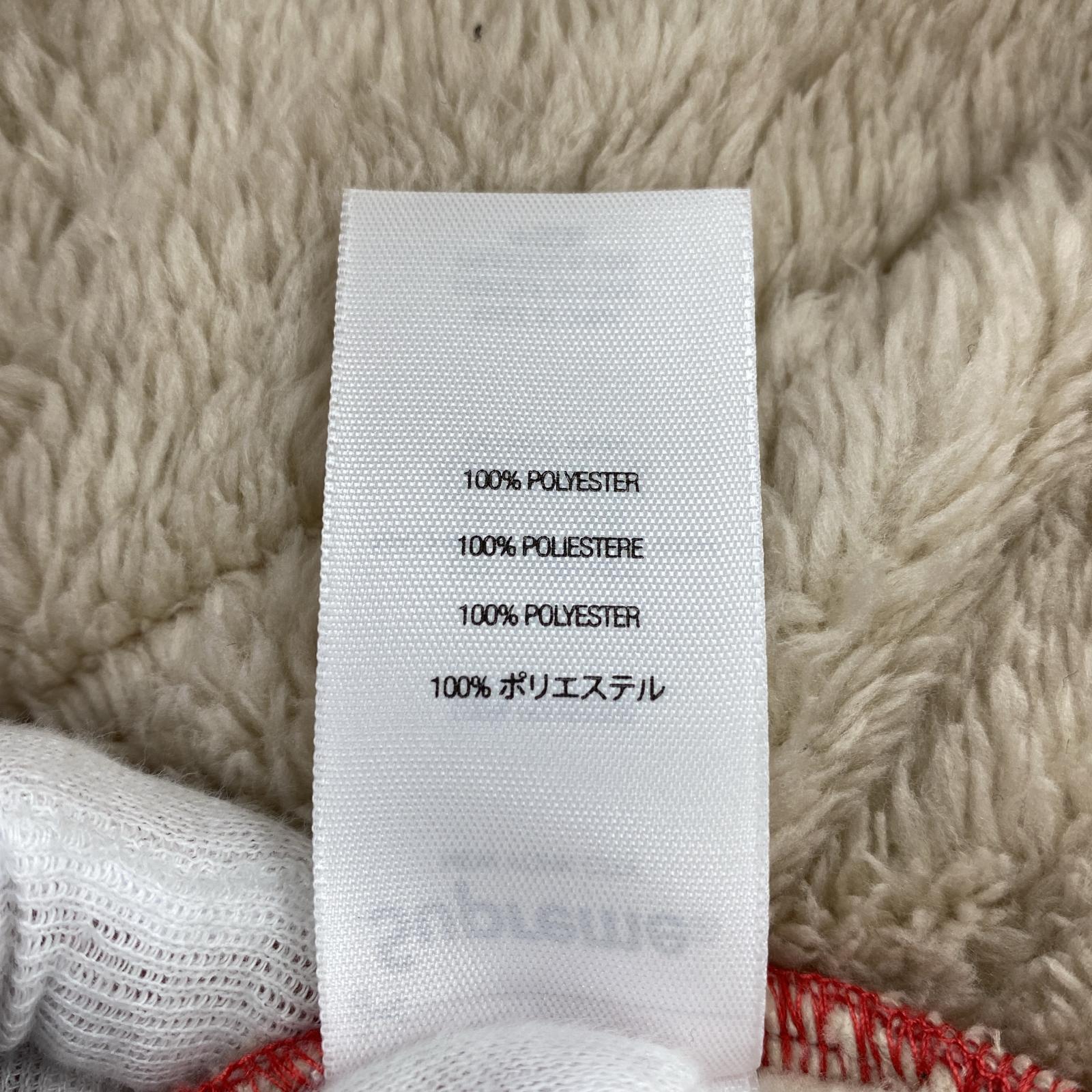 ジャケット Kate moss fleece jacket Natural RED L レッド