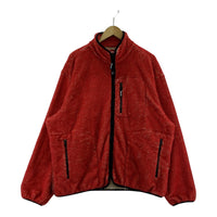 ジャケット Kate moss fleece jacket Natural RED L レッド
