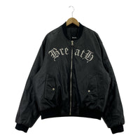 ジャケット BREATH×F.M.C.D SYNTHETIC LEATHER MA-1XXL ブラック