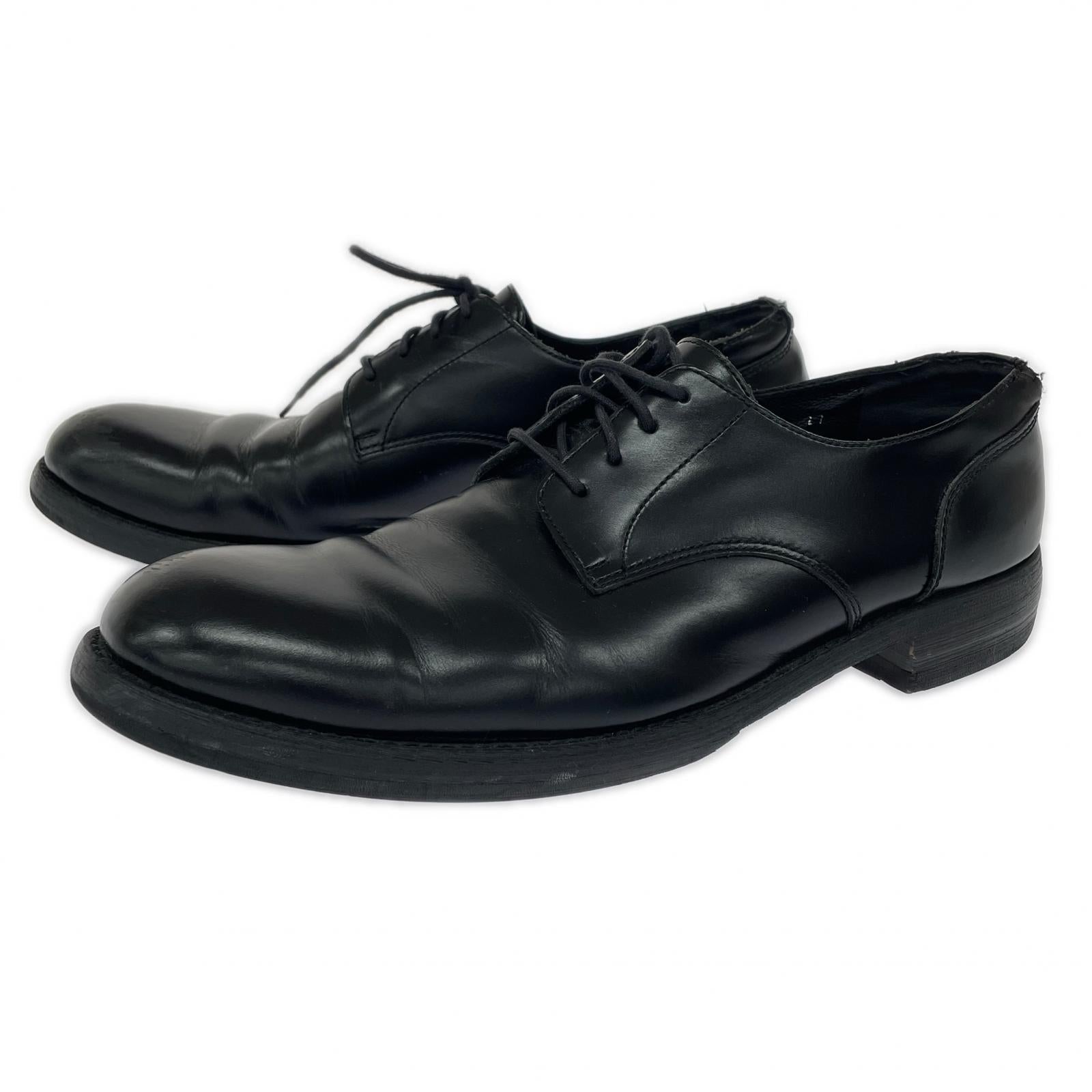 ブーツ GLASS PLAIN TOE ドレスシューズ 27 黒 27cm (US9 UK8 1/2 EU44) ブラック