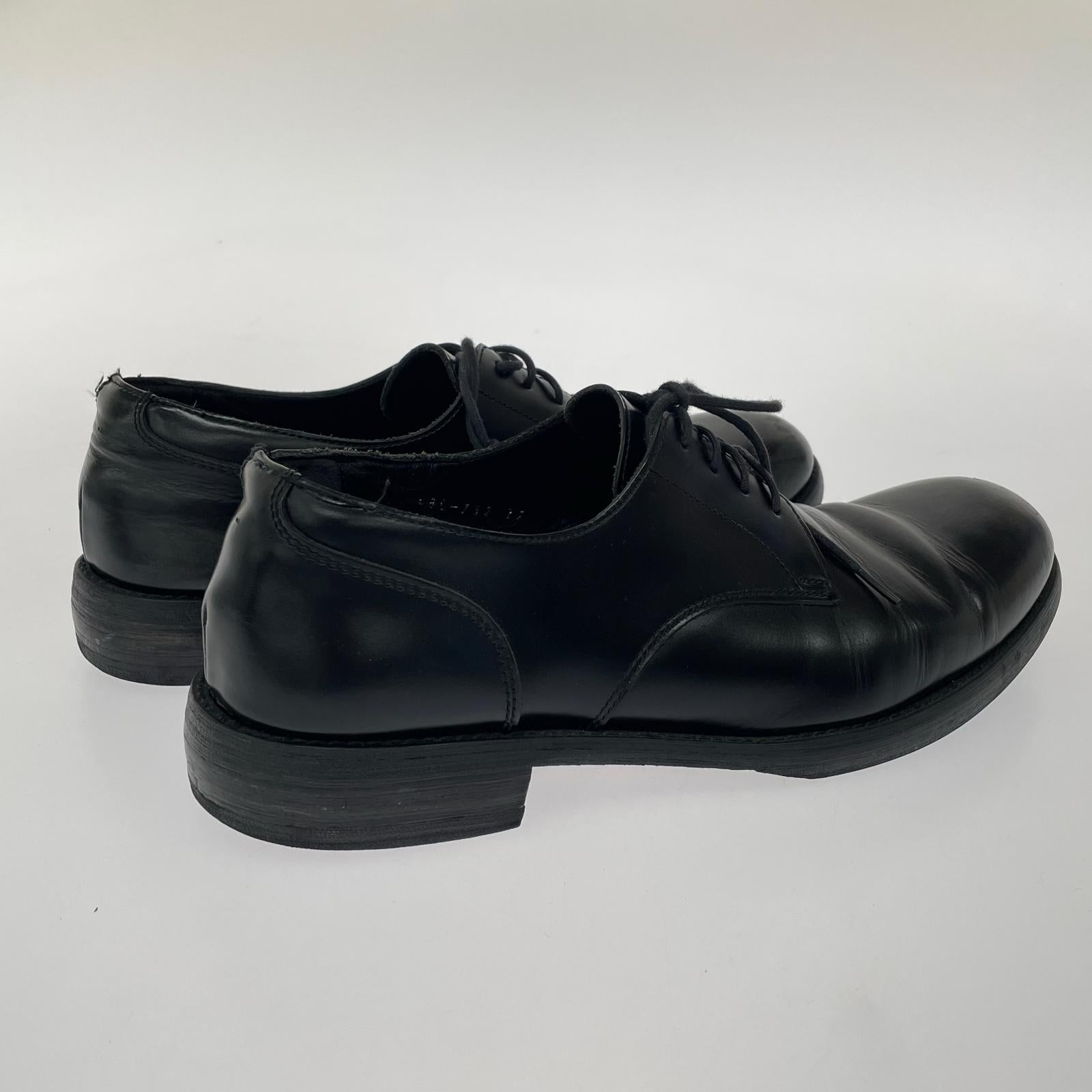 ブーツ GLASS PLAIN TOE ドレスシューズ 27 黒 27cm (US9 UK8 1/2 EU44) ブラック