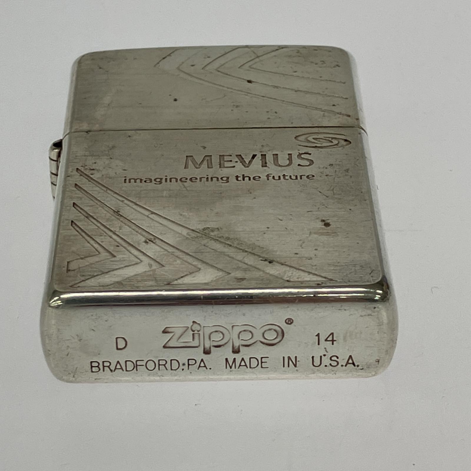ライター ZIPPO 14年製 MEVIUS