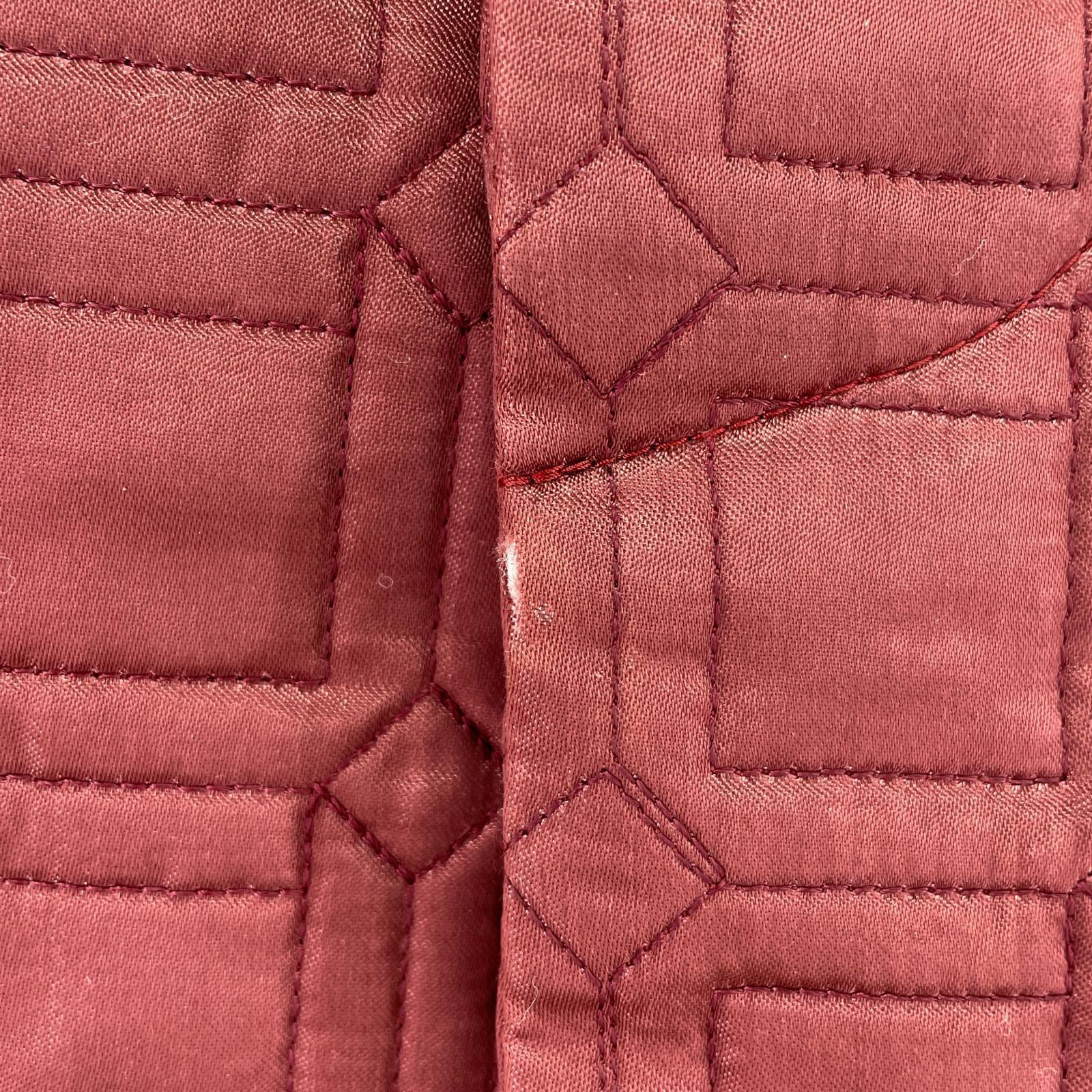 ブルゾン COMME des GARCONS robe de chambre キルティング デザインセットアップ ボルドー AD1998