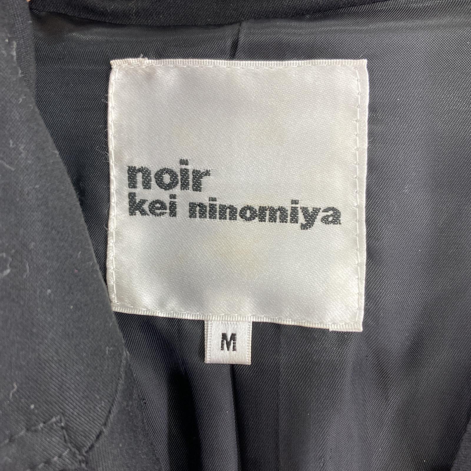 ライダースジャケット COMME des GARCONS noir kei ninomiya スタッズデザインライダース M ブラック AD2013 M ブラック