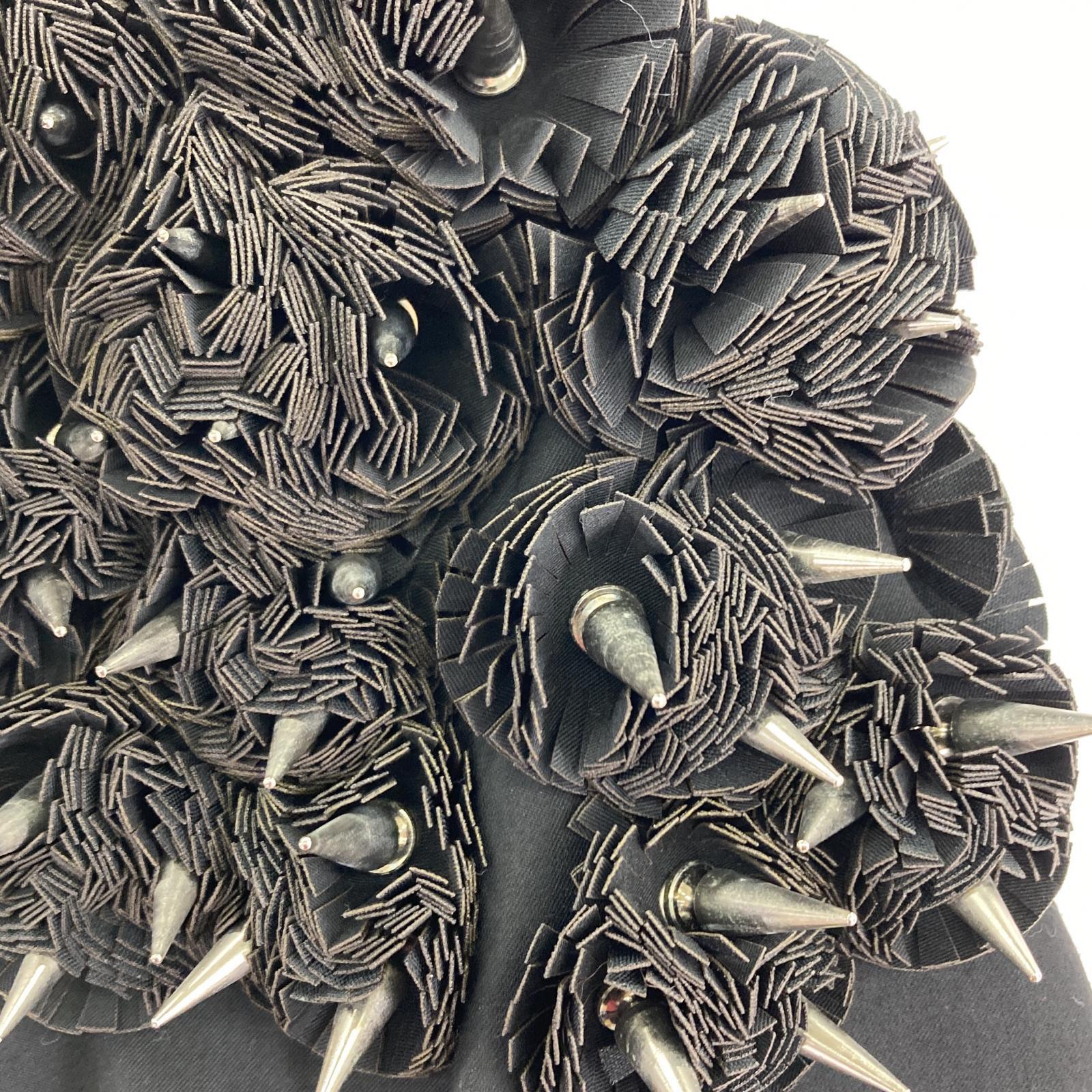ライダースジャケット COMME des GARCONS noir kei ninomiya スタッズデザインライダース M ブラック AD2013 M ブラック