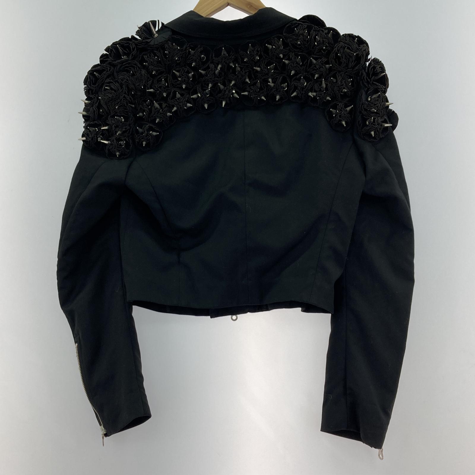ライダースジャケット COMME des GARCONS noir kei ninomiya スタッズデザインライダース M ブラック AD2013 M ブラック