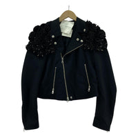 ライダースジャケット COMME des GARCONS noir kei ninomiya スタッズデザインライダース M ブラック AD2013 M ブラック