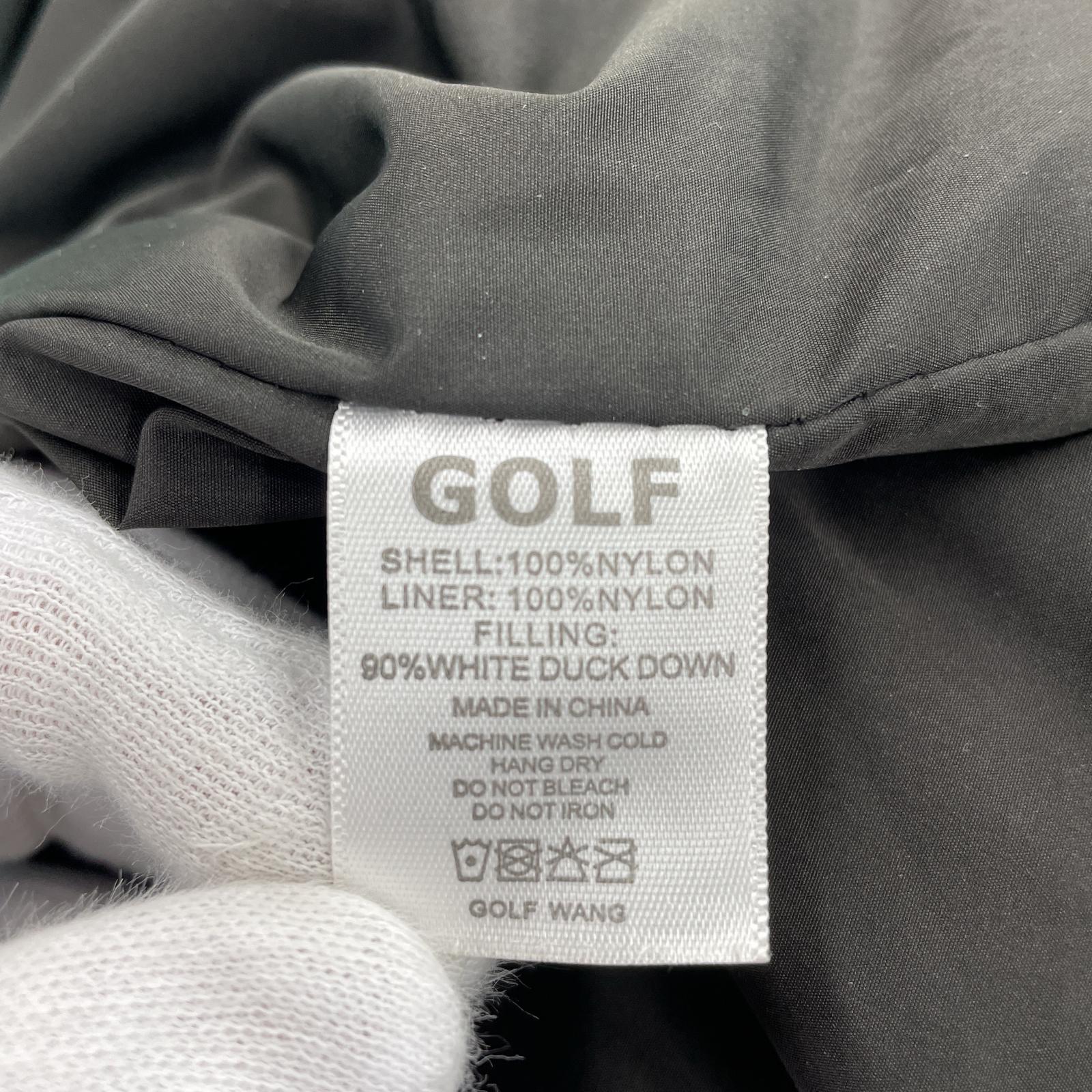 ダウンジャケット GOLF WANG FLAME PUFFY JACKET ブルー