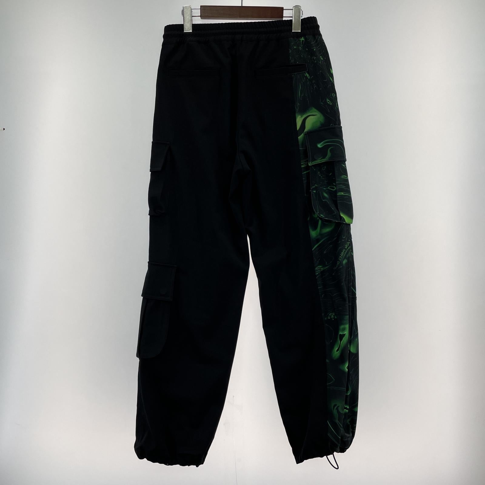 パンツ Feng Chen Wang Lacquerware Print Cargo Pants