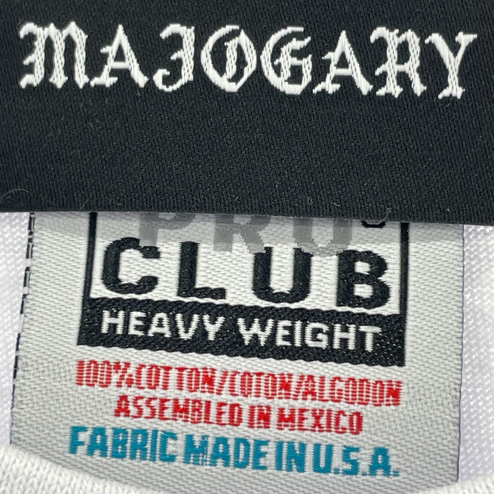半袖Tシャツ MAJOGARY 魔女狩 FUCK YOU & CO 白 2XL ホワイト