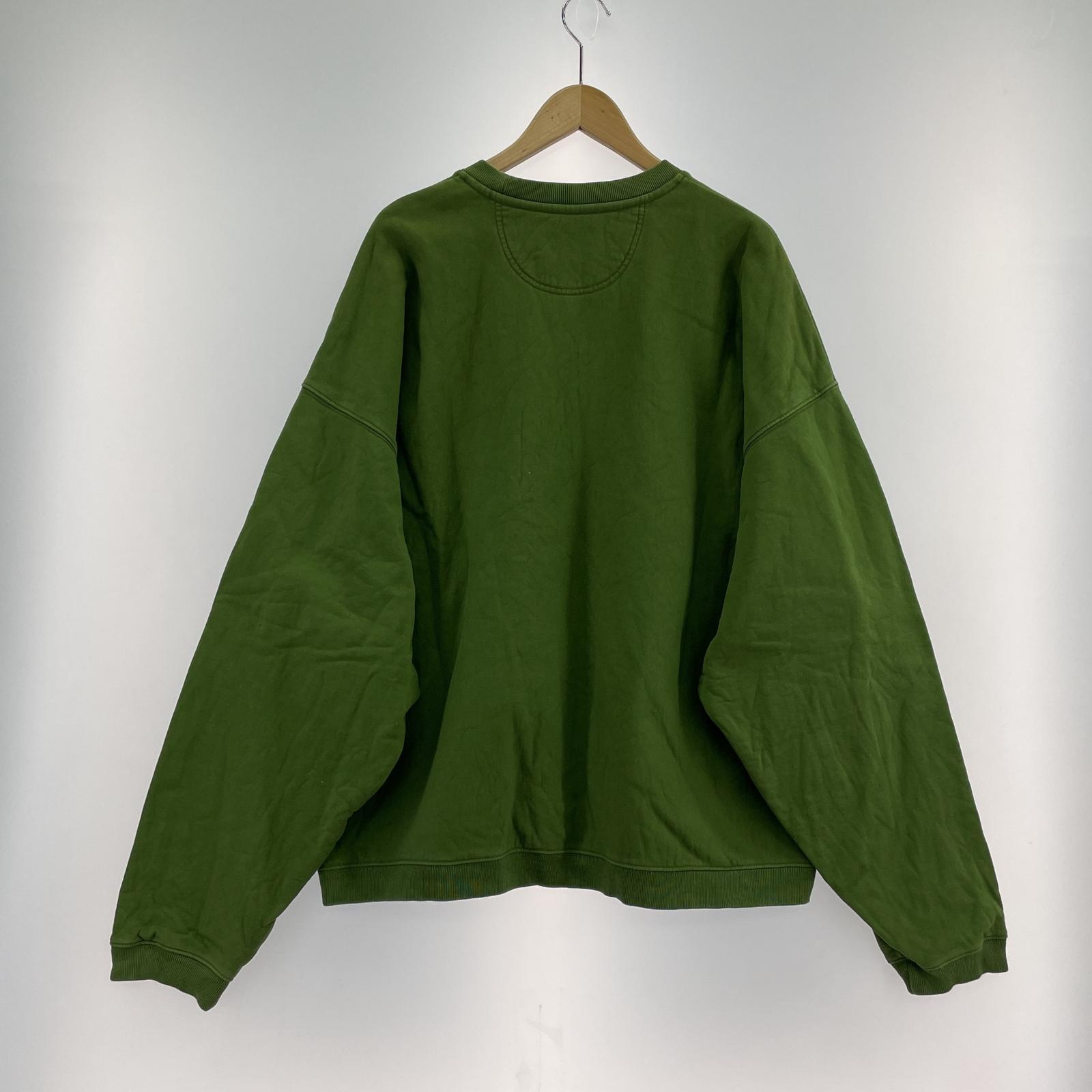 スウェット SPORT RELAXED OVERSIZED CREW グリーン
