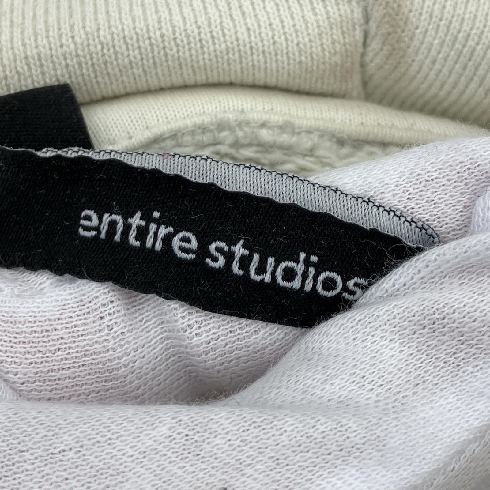 パーカー entire studios ES2106 S ホワイト