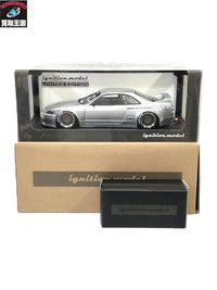 イグニッションモデル PANDEM GT-R(BCNR33) シルバー スケールカー